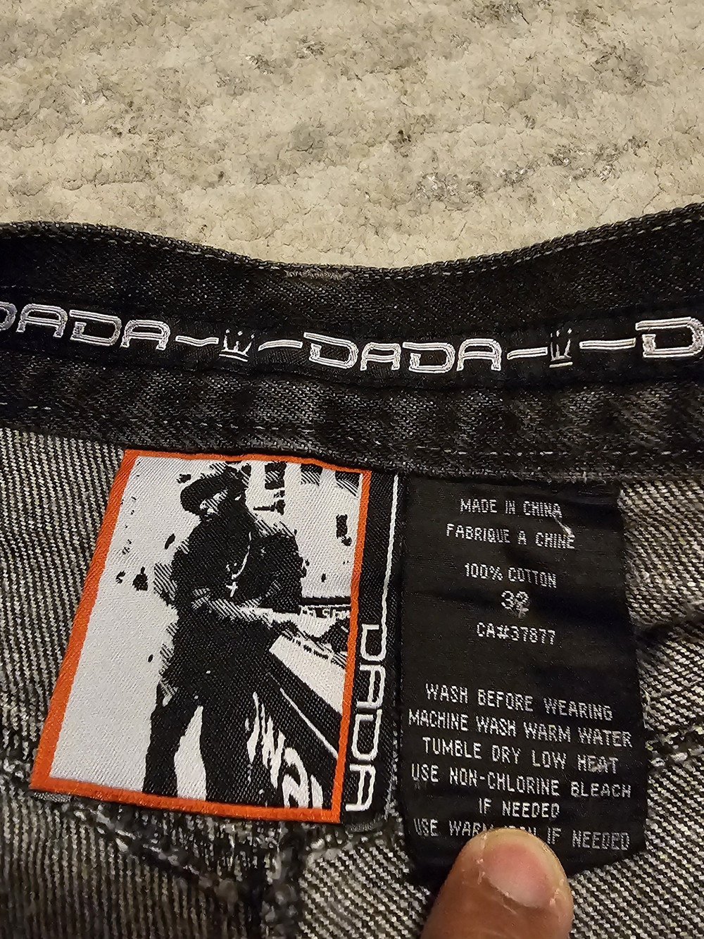 Vintage Y2k Dada Supreme Baggy Jeans - Picture 3 of 10